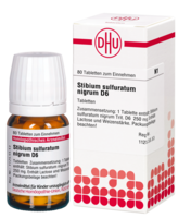 STIBIUM SULFURATUM NIGRUM D 6 Tabletten - 80St