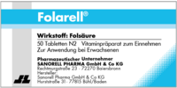 FOLARELL Tabletten - 50St