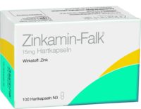 ZINKAMIN Falk 15 mg Hartkapseln - 100St - Selen & Zink