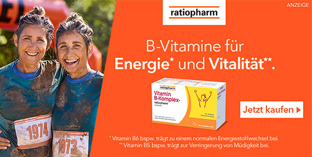 Benötigen Sie vor dem Kauf dieses Artikels nähere Informationen über die Zusammensetzung des Produktes? Unter der Rufnummer 0800 22 30 300 geben wir Ihnen gerne Auskunft über die Pflichtangaben nach LMIV. Vitamin B-Komplex ratiopharm - mit 8 B-Vitaminen