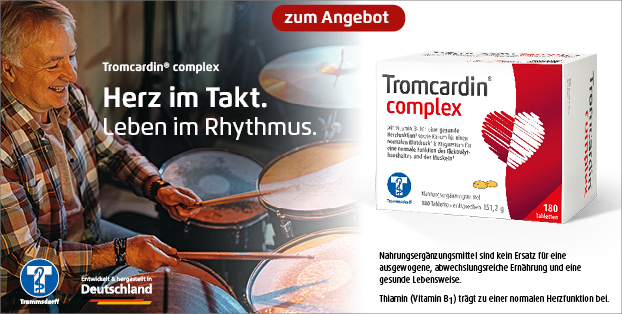 Benötigen Sie vor dem Kauf dieses Artikels nähere Informationen über die Zusammensetzung des Produktes? Unter der Rufnummer 0800 22 30 300 geben wir Ihnen gerne Auskunft über die Pflichtangaben nach LMIV. TROMCARDIN complex Tabletten