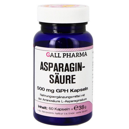 ASPARAGINSÄURE 500 mg GPH Kapseln - 60St