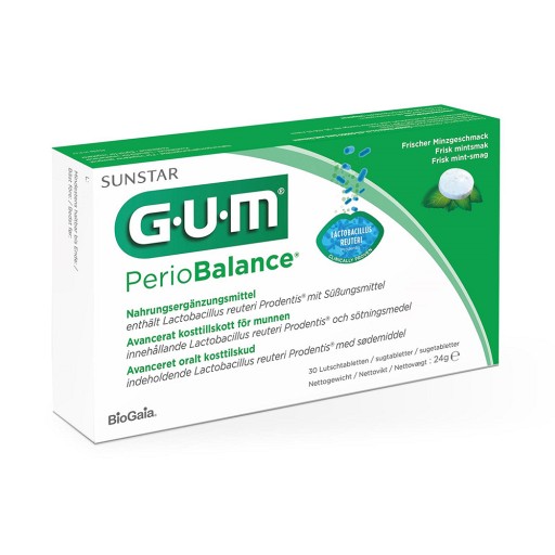 GUM PerioBalance Lutschtabletten - 30St - Frischer Atem