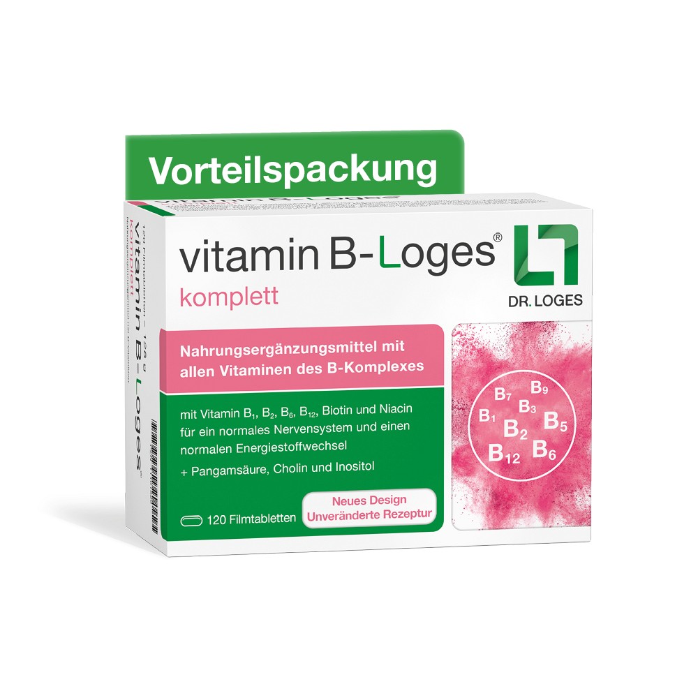 VITAMIN B-LOGES komplett Filmtabletten - 120St - Vitamine