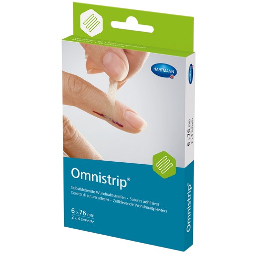 OMNISTRIP Wundnahtstreifen 6x76 mm - 2St