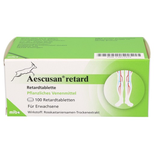 AESCUSAN retard Retardtabletten - 100St