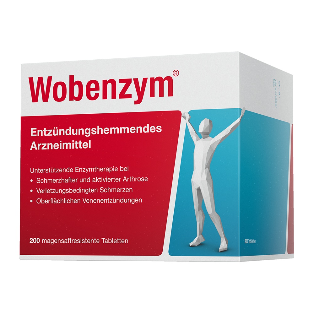 WOBENZYM magensaftresistente Tabletten - 200St