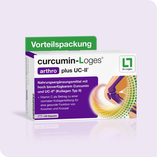 CURCUMIN-LOGES arthro plus UC-II Kapseln - 120St