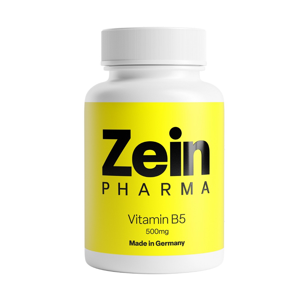 VITAMIN B5 PANTOTHENSÄURE 500 mg Kapseln - 120St