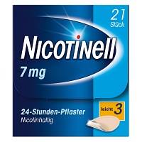 NICOTINELL 7 mg/24-Stunden-Pflaster 17,5mg - 21St - Raucherentwöhnung