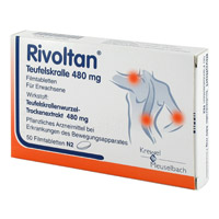 RIVOLTAN Teufelskralle 480 mg Filmtabletten - 50St