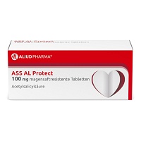 ASS AL Protect 100 mg magensaftres.Tabletten - 50St - Blutverdünnung