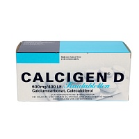 CALCIGEN D 600 mg/400 I.E. Kautabletten - 100St - Calcium & Vitamin D3
