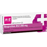 IBUPROFEN AbZ 200 mg Filmtabletten - 20St - Schmerzen allgemein
