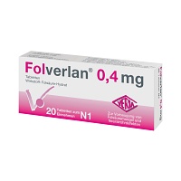 FOLVERLAN 0,4 mg Tabletten - 20St
