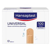 HANSAPLAST Universal Strips waterres.19x72 mm - 100St - Pflasterstrips