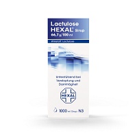 LACTULOSE Hexal Sirup - 1000ml - Abführmittel