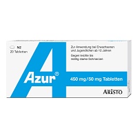 AZUR Tabletten - 20St - Kopfschmerzen und Migräne