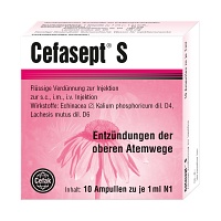 CEFASEPT S Injektionslösung - 10St