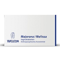 MAJORANA/MELISSA Vaginaltabletten - 10St - Aufbau der Vaginalflora