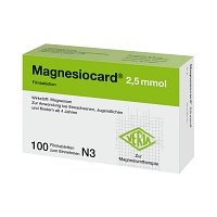 MAGNESIOCARD 2,5 mmol Filmtabletten - 100St - Magnesium