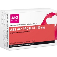 ASS AbZ PROTECT 100 mg magensaftresist.Tabl. - 100St - Blutverdünnung