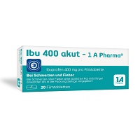 IBU 400 akut-1A Pharma Filmtabletten - 20St - Kopfschmerzen und Migräne