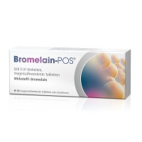 BROMELAIN POS magensaftresistente Tabletten - 30St - Nasennebenhöhlen
