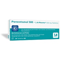 PARACETAMOL 500-1A Pharma Tabletten - 10St