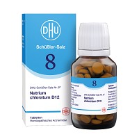 BIOCHEMIE DHU 8 Natrium chloratum D 12 Tabletten - 200St - Dhu Nr. 7 & 8