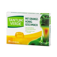 TANTUM VERDE 3 mg Lutschtabl.m.Orange-Honiggeschm. - 20St - Halsschmerzen