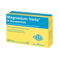 MAGNESIUM VERLA N Konzentrat Plv.z.H.e.L.z.Einn. - 20St - Magnesium