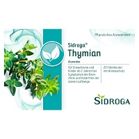 SIDROGA Thymian Tee Filterbeutel - 20X1.6g - Heilkräutertees