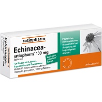 ECHINACEA-RATIOPHARM 100 mg Tabletten - 20St
