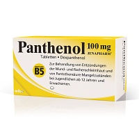 PANTHENOL 100 mg Jenapharm Tabletten - 20St - Mund & Zahnfleisch