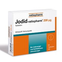 JODID-ratiopharm 200 µg Tabletten - 50St - Iod & Fluor
