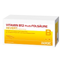 VITAMIN B12 PLUS Folsäure Hevert a 2 ml Ampullen - 2X100St
