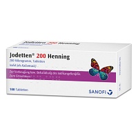 JODETTEN 200 Henning Tabletten - 100St - Iod & Fluor
