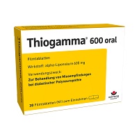 THIOGAMMA 600 oral Filmtabletten - 30St - Diabetische Polyneuropathie