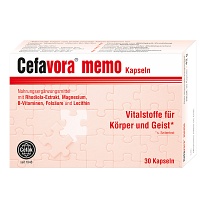 CEFAVORA memo Weichgelatinekapseln - 30St - Mineral & Vitalstoffe
