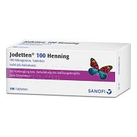 JODETTEN 100 Henning Tabletten - 100St - Iod & Fluor