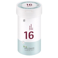 BIOCHEMIE Pflüger 16 Lithium chloratum D 6 Tabl. - 400St - Biochemie Pflüger