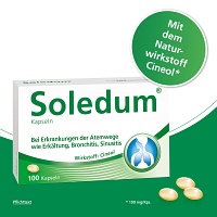 SOLEDUM 100 mg magensaftresistente Kapseln - 100St - Pflanzliche Hustenmittel