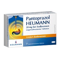 PANTOPRAZOL Heumann 20 mg b.Sodbrennen msr.Tabl. - 7St