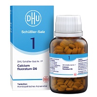 BIOCHEMIE DHU 1 Calcium fluoratum D 6 Tabletten - 420St - Dhu Nr. 1 & 2