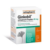 GINKOBIL-ratiopharm Tropfen 40 mg - 200ml - Gedächtnisstärkung