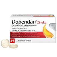 DOBENDAN Direkt - bei Halsschmerzen & Schluckbeschwerden - 24 St -  Versandapotheke mediherz.de