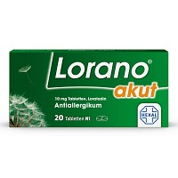 LORANO akut Tabletten - 20St - Allergie allgemein