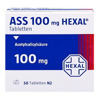 ASS 100 HEXAL Tabletten - 50St - Blutverdünnung