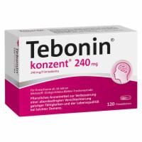 TEBONIN konzent 240 mg Filmtabletten - 120St - Gedächtnisstärkung
